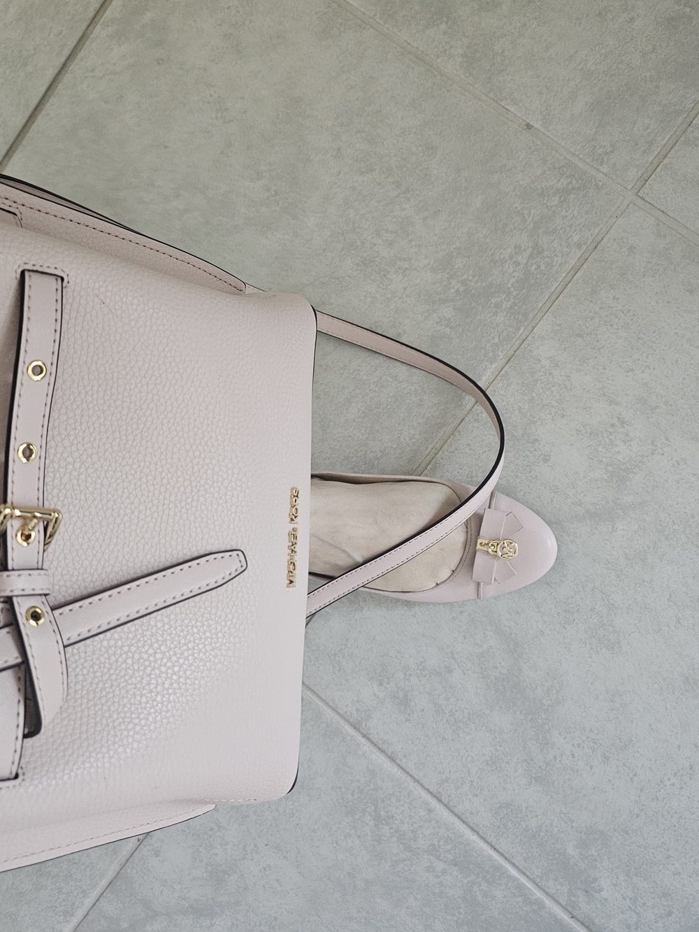 Michael Kors Soft Pink with Matching Ballet Flats - Picture 3 of 6